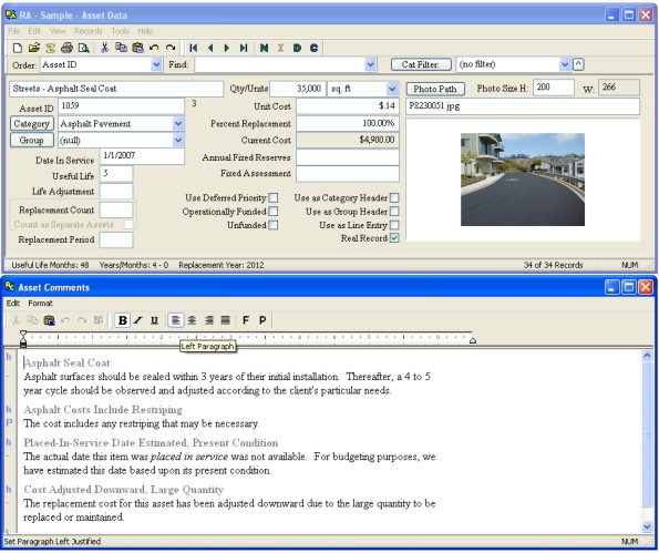 Component Data View
